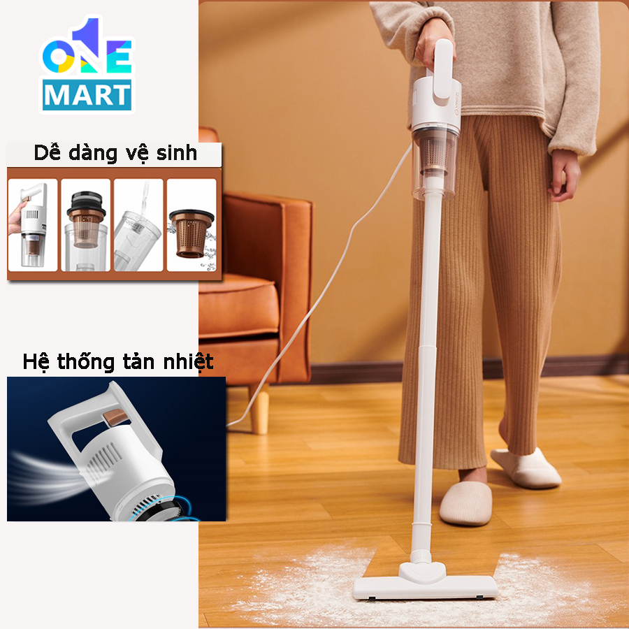Máy hút bụi cẩm tay Yangzi máy hút bụi gia đình chuyên hút bụi mịn, tóc lực hút cưc mạnh 16kpa_ Bảo hành 12 tháng | BigBuy360 - bigbuy360.vn