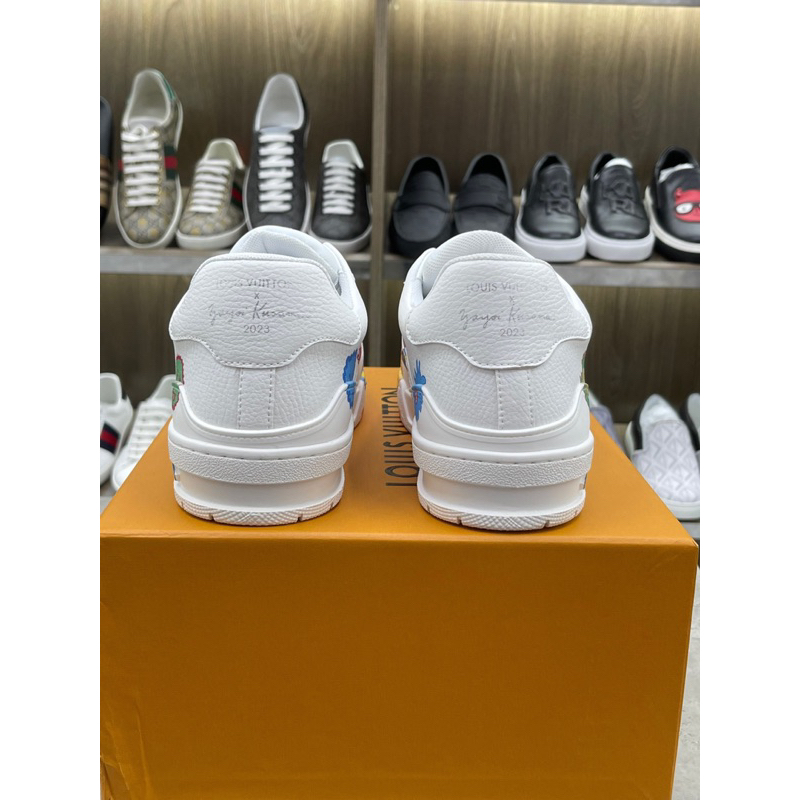 - Giày Sneaker L.V Trainer Bản Hộp Rút Cao Cấp, Giày Sneaker L.V