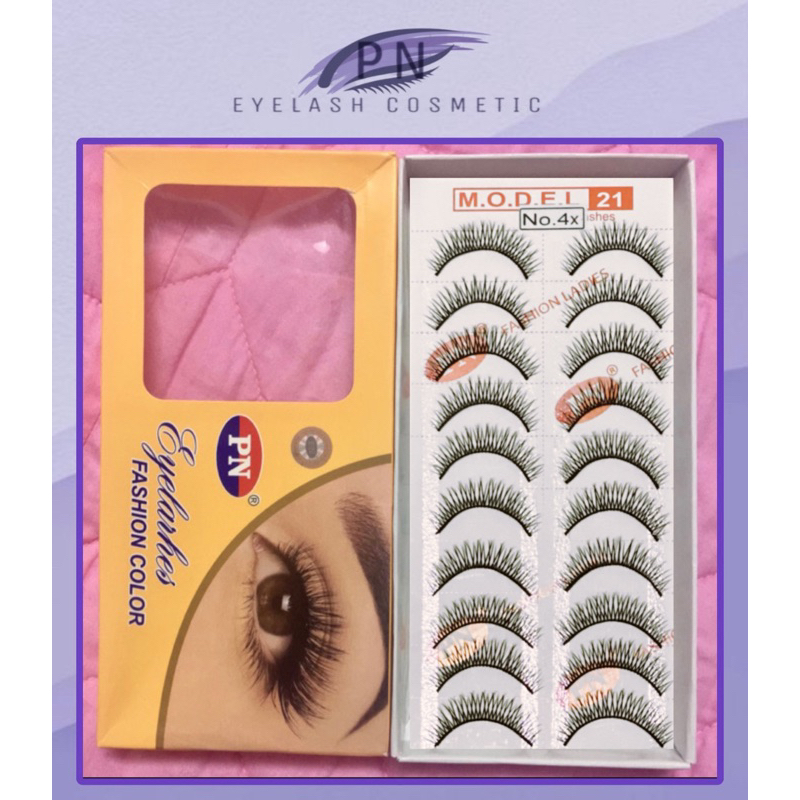Lông Mi Giả Số 4X Hộp 10 Cặp MODEL 21 FASHION LASHES