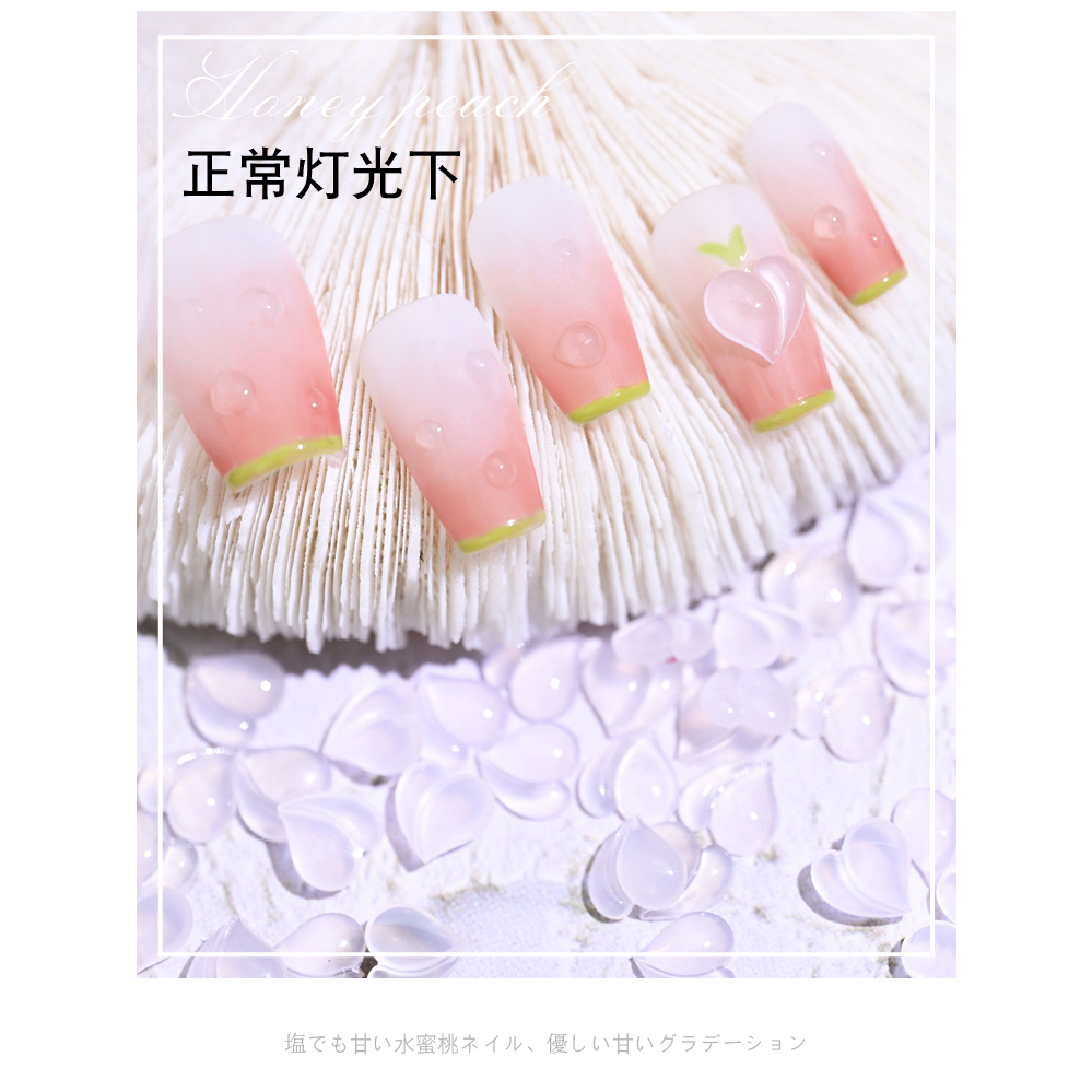 Set Charm Đào trang trí Móng tay
