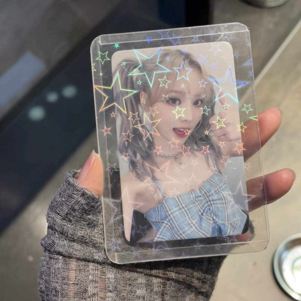 Toploader HOLOGRAM siêu hot bảo vệ card ảnh thần tượng, đựng thẻ bài LA009