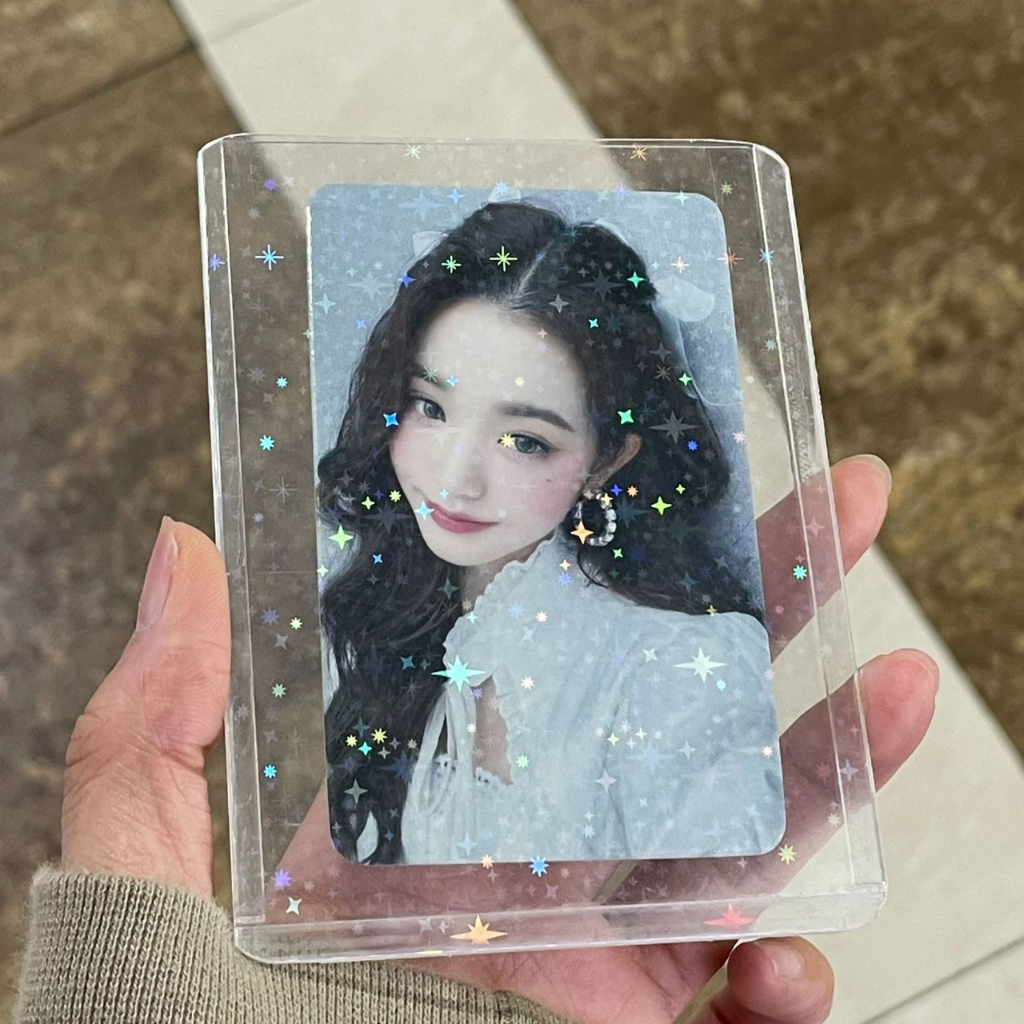Toploader HOLOGRAM siêu hot bảo vệ card ảnh thần tượng, đựng thẻ bài LA009