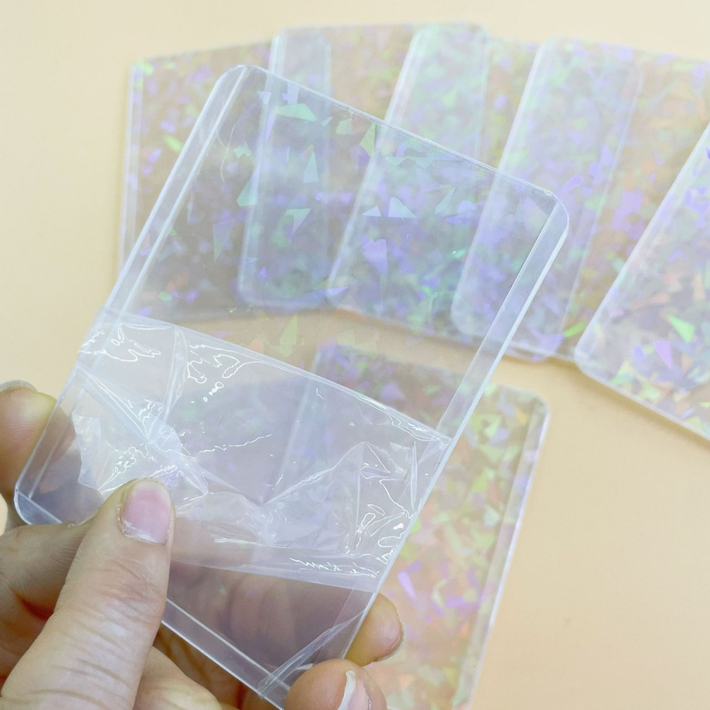 Toploader HOLOGRAM siêu hot bảo vệ card ảnh thần tượng, đựng thẻ bài LA009
