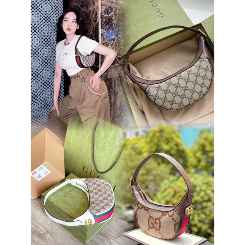 Túi Xách Gucci Kẹp Nách Size 20  -  By Anh Dinh Phuong