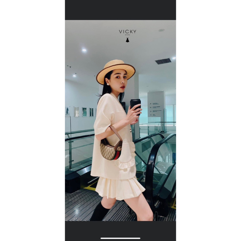 Túi Xách Gucci Kẹp Nách Size 20  -  By Anh Dinh Phuong