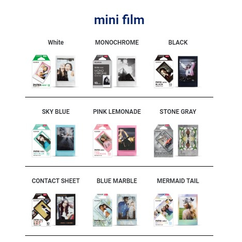 FILM INSTAX MINI - VIỀN HÌNH CÁC LOẠI (Hàng chính hãng Fujifilm Instax) - Date cao đẹp | BigBuy360 - bigbuy360.vn