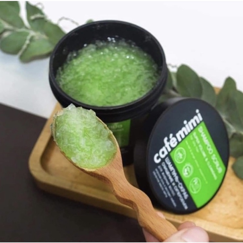 Tẩy tế bào chết da đầu Cafe Mini siêu sạch cho tóc dầu bết kích thích mọc tóc giúp tóc bồng bềnh dày mượt