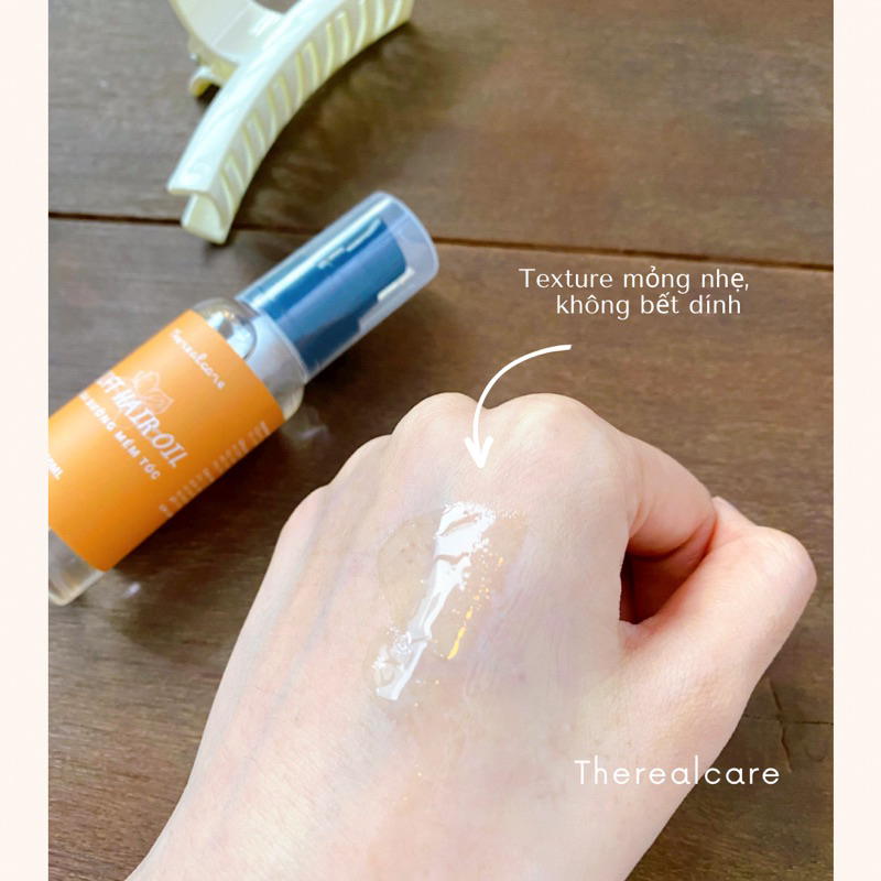 DẦU DƯỠNG MỀM TÓC KHÔNG SILICONE LƯU HƯƠNG NHẸ NHÀNG 🧡 SOFT HAIR OIL 🧡 FREESHIP