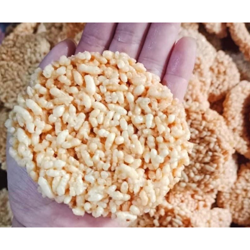 2 miếng cơm cháy siêu chà bông mini nếp