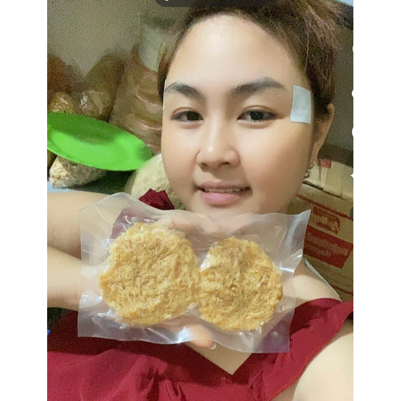 2 miếng cơm cháy siêu chà bông mini nếp