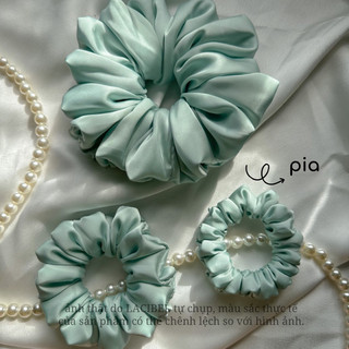 Scrunchies LACIBEL lụa latinh cao cấp handmade
