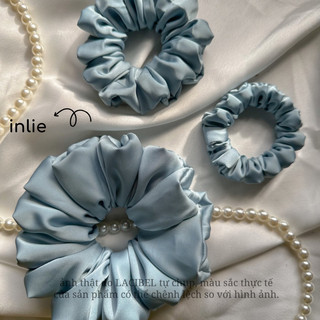 Scrunchies LACIBEL lụa latinh cao cấp handmade