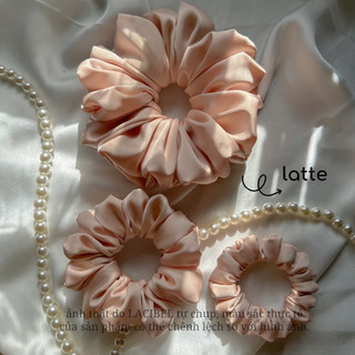 Scrunchies LACIBEL lụa latinh cao cấp handmade