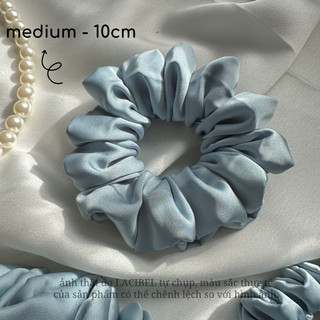 Scrunchies LACIBEL lụa latinh cao cấp handmade
