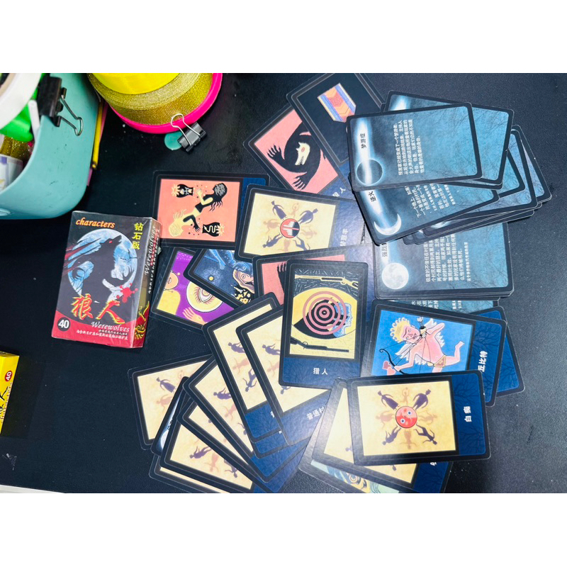 Bộ Bài Ma Sói Tiếng Việt/Tiếng Trung Kích Thước 5.5x8.5  Đồ Chơi Boardgame Ma Sói