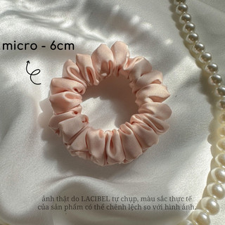 Scrunchies LACIBEL lụa latinh cao cấp handmade