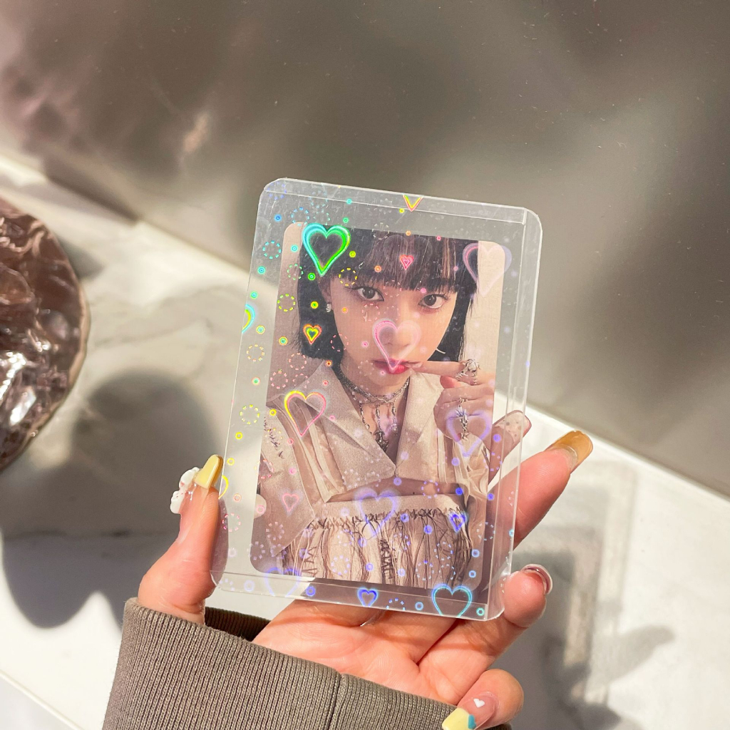Toploader HOLOGRAM siêu hot bảo vệ card ảnh thần tượng, đựng thẻ bài LA009
