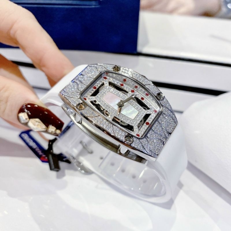 Đồng hồ nữ chính hãng 𝐇𝐚𝐧𝐛𝐨𝐫𝐨_𝐇𝐁𝐑𝟗𝟖𝟕