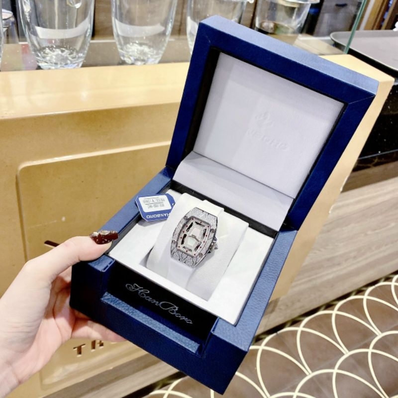 Đồng hồ nữ chính hãng 𝐇𝐚𝐧𝐛𝐨𝐫𝐨_𝐇𝐁𝐑𝟗𝟖𝟕