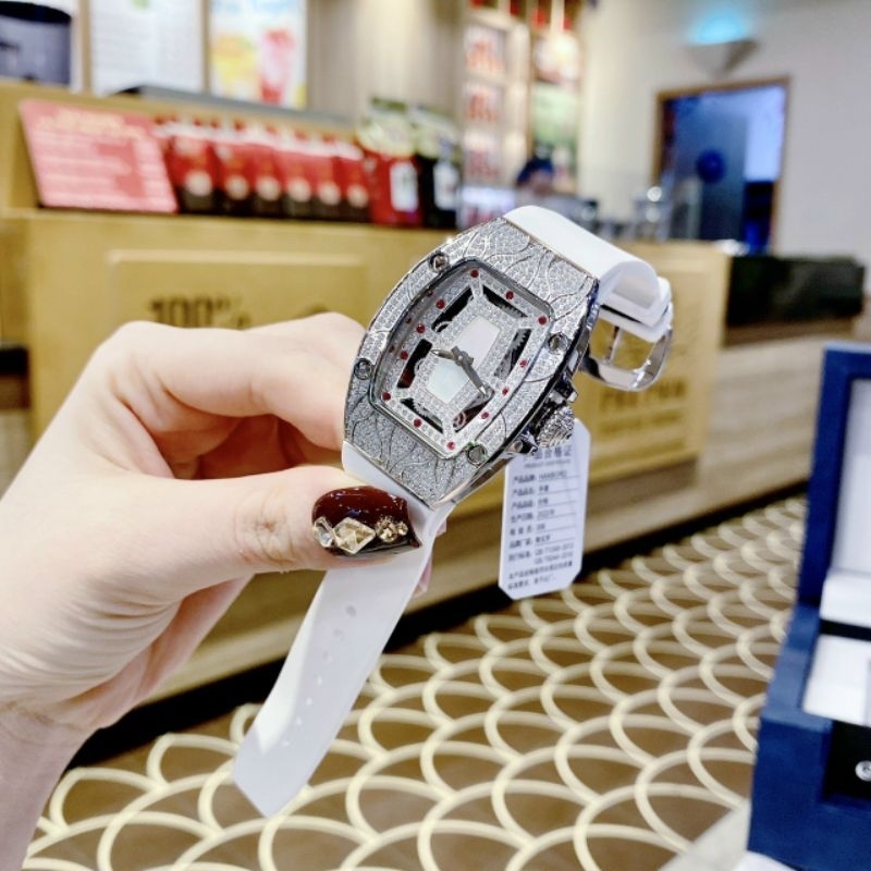 Đồng hồ nữ chính hãng 𝐇𝐚𝐧𝐛𝐨𝐫𝐨_𝐇𝐁𝐑𝟗𝟖𝟕