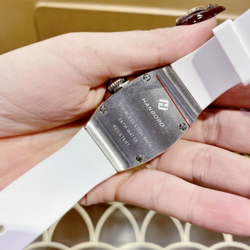 Đồng hồ nữ chính hãng 𝐇𝐚𝐧𝐛𝐨𝐫𝐨_𝐇𝐁𝐑𝟗𝟖𝟕