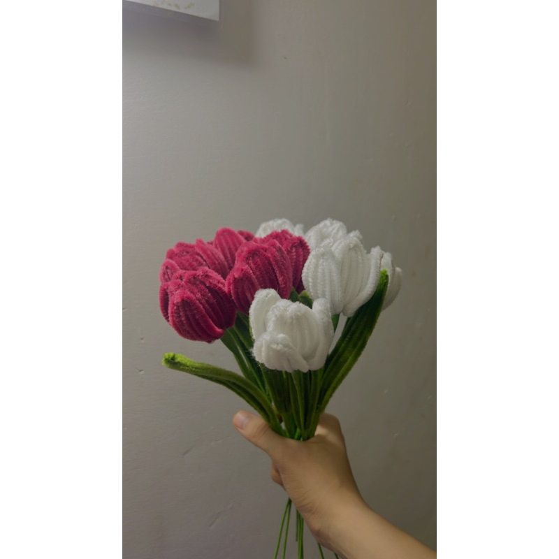 "Quà tặng" Hoa Tulip thủ công, hoa Tulip trang trí decor phòng | BigBuy360 - bigbuy360.vn