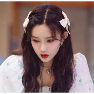 Cặp tóc, kẹp tóc nơ ruy băng cỡ lớn thời trang Hàn Quốc