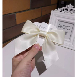 Cặp tóc, kẹp tóc nơ ruy băng cỡ lớn thời trang Hàn Quốc