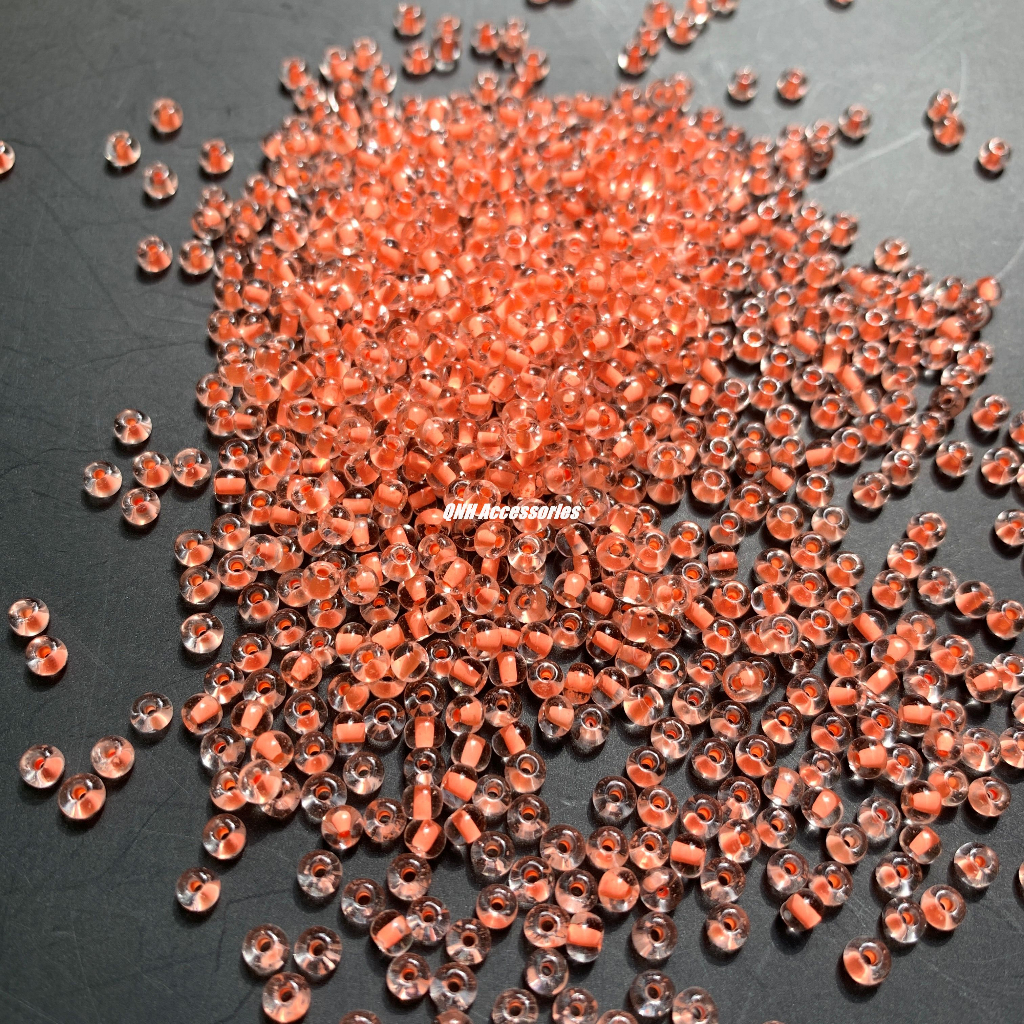 10g Hạt cườm 3mm màu nhân  dùng làm trang sức thủ công DIY