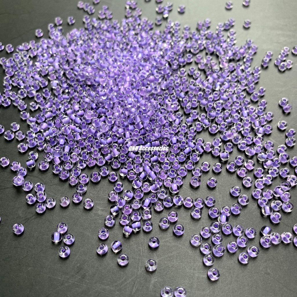 10g Hạt cườm 3mm màu nhân  dùng làm trang sức thủ công DIY