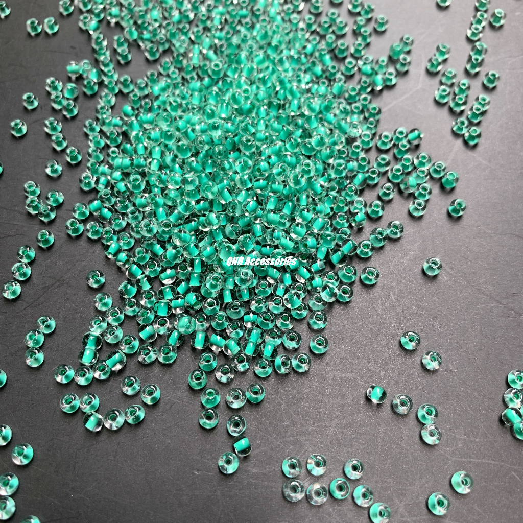 10g Hạt cườm 3mm màu nhân  dùng làm trang sức thủ công DIY