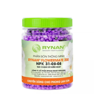 Ch phân bón tan chậm rynan 200 cho phong lan, kích mọc mầm - ra lá 150g
