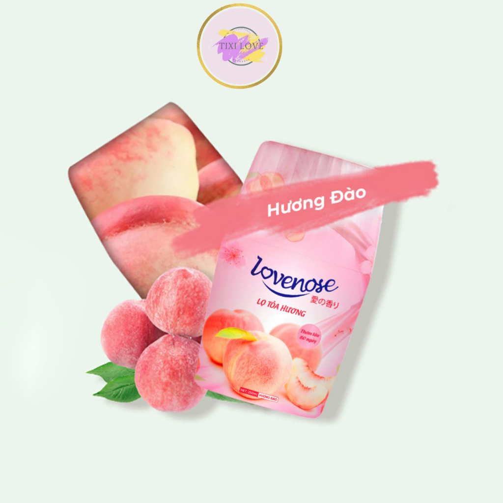 Lọ tỏa hương lovenose dung tích 250ml hương thơm hoa quả tự nhiên tươi mát không gian sống thơm lâu 60 ngày