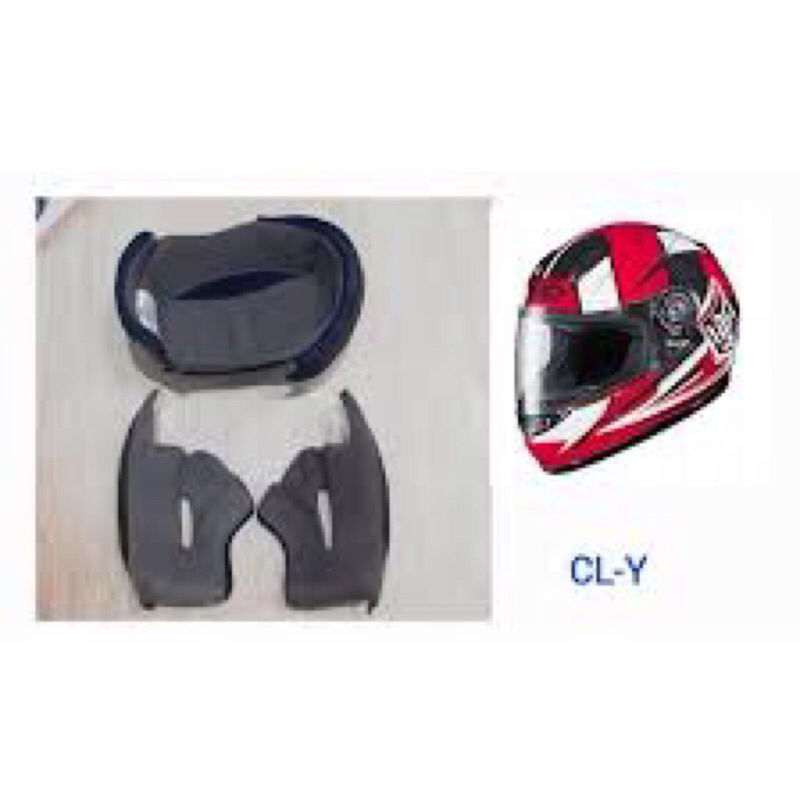 Bộ ốp tai lót mũ thay thế mũ bảo hiểm HJC CL-Y