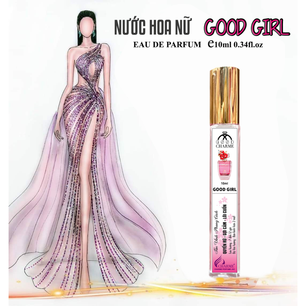 Nước hoa nữ Good Girl 10ml