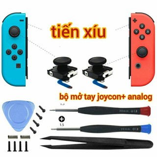 Thanh trượt Joycon, Nút SL SR ZL ZR củ xoay cần analog nintendo switch  Bộ Tua Vít Đa Năng mở analog joycon switch,