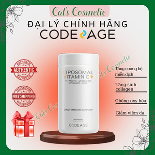 Viên uống bổ sung Vitamin C chống oxi hoá Liposomal Vitamin C Code Age