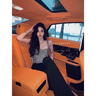  áo bling bling đá pha lê- áo 2 dây lấp lánh đính đá- áo hai dây xích phong cách sexy 