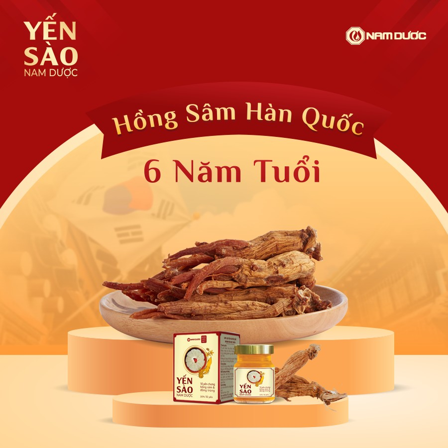 Tổ yến chưng sẵn Combo 50 hũ Yến sào Nam Dược - tổ yến chưng đường phèn, bồi bổ sức khỏe, tăng sức đề kháng