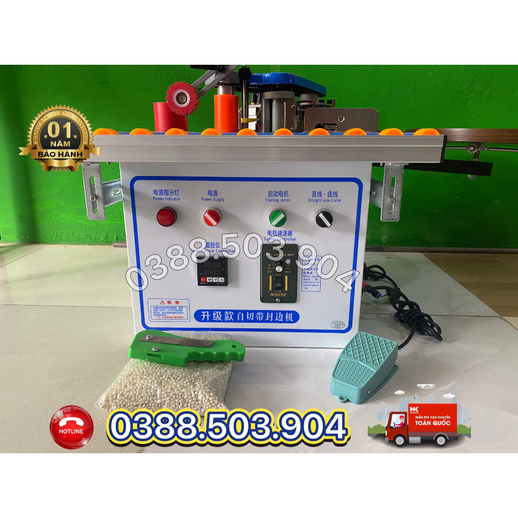 Máy dán cạnh gỗ DW550