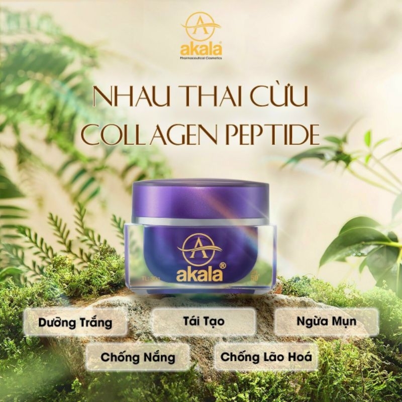 Kem dưỡng trắng da nhau thai cừu Akala 30g (mỹ phẩm dược)