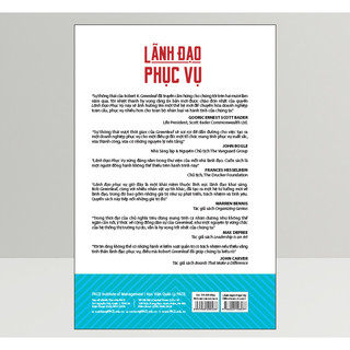 Sách - Lãnh Đạo Phục Vụ (Servant Leadership) - Robert K. Greenleaf - PACE Books