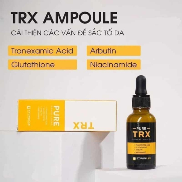 Serum nám, serum nám  TRX KyungLab 30ml  giảm nám sạm tàn nhang trắng sáng da,làm sáng và đều màu da, căng bóng làn da