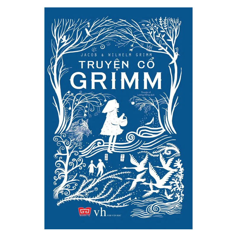 Sách - Truyện cổ Grimm bìa cứng màu xanh Đinh Tị books
