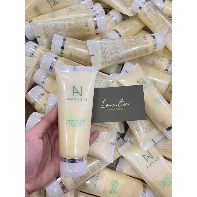 Tẩy Tế Bào Chết Bí Ngô AMPLE:N Purifying Shot Pumpkin Enzyme Peeling Gel