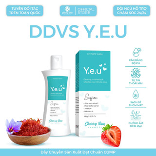 Dung dịch vệ sinh phụ nữ Yêu - DDVS Khô thoáng, sạch sẽ, thơm tho Cherry Đào CRD 100ML