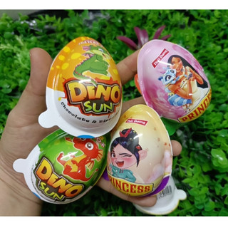 Kẹo trứng socola đồ chơi khủng long , công chúa