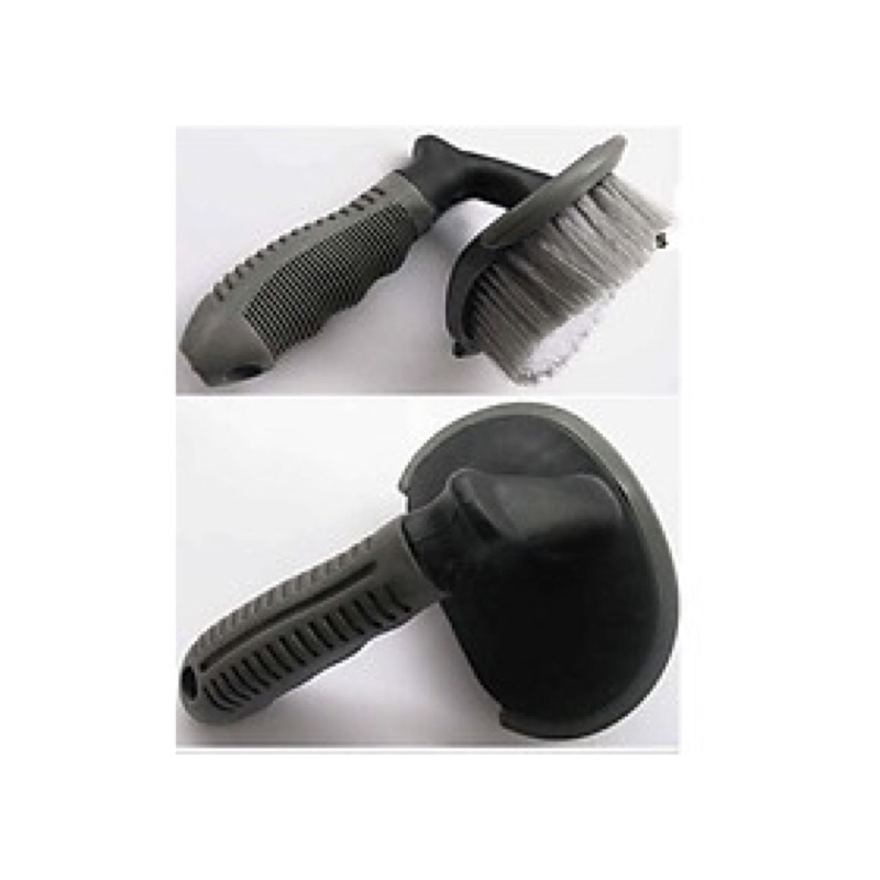 Bàn chải cọ lốp xe tròn
