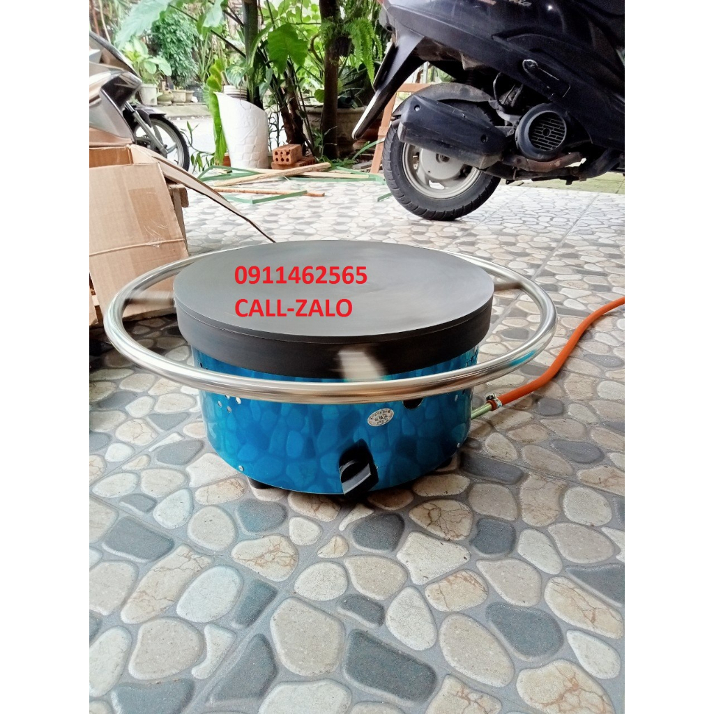 máy làm bánh kếp thái lan-sử dụng gas khuôn chống dính inox-bảo hành 1 năm-cung cấp công thức làm bánh