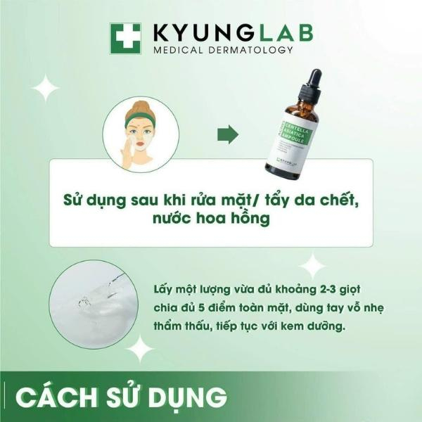 Serum, Serum ngừa mụn thâm Acnes Centella Aisatica Ampoule 50ml Kyung Lab siêu kiềm dầu, làm dịu, giảm sưng viêm, mụn, t